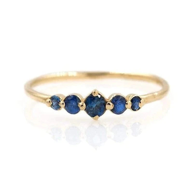 925 Sterling Silver Wedding Rings for Lovers' Couples Colorful Square Oval round Zircon Finger Ring Temperament Jewerly