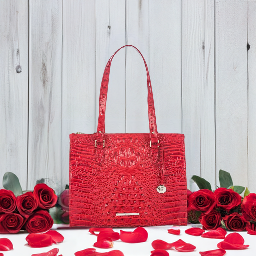 Anywhere Melbourne Embossed Leather Tote